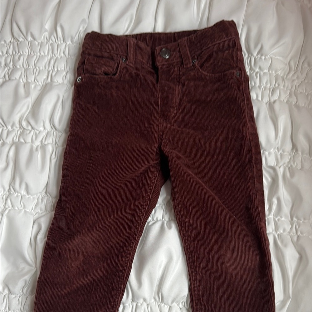 Kids Corduroy Pants in Brown